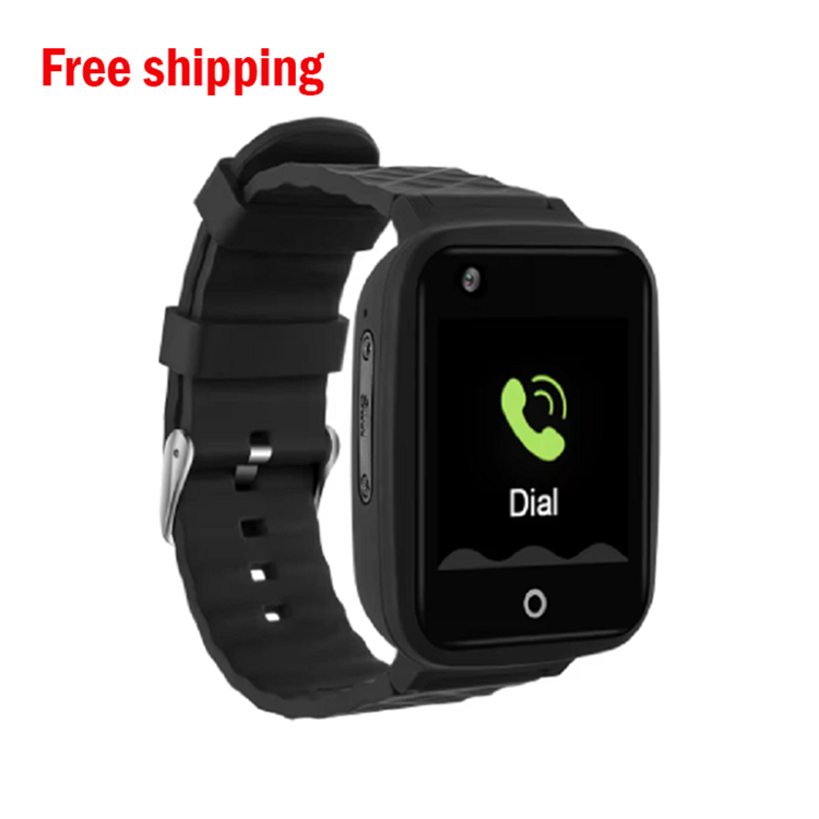 (Free shipping)RF-V46 gps tracker OEM 4G Children and Elderly Anti Lost Sos Heart Rate Intelligent GPS Watch