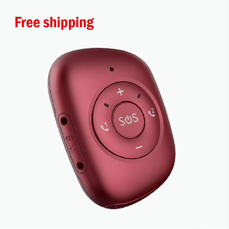 (Free shipping)RF-V50 4G GPS tracker anti loss and emergency button SOS call with fall alarm tracking pendant